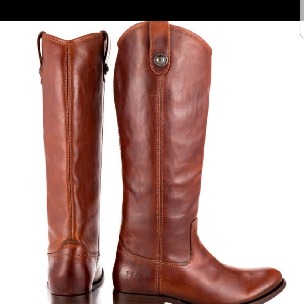 Frye Melissa Button Boot Extended Calf
